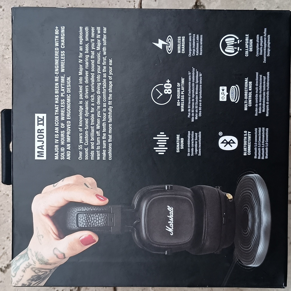 Marshall MAJOR IV Headphones, NEW - Picture 2 of 4